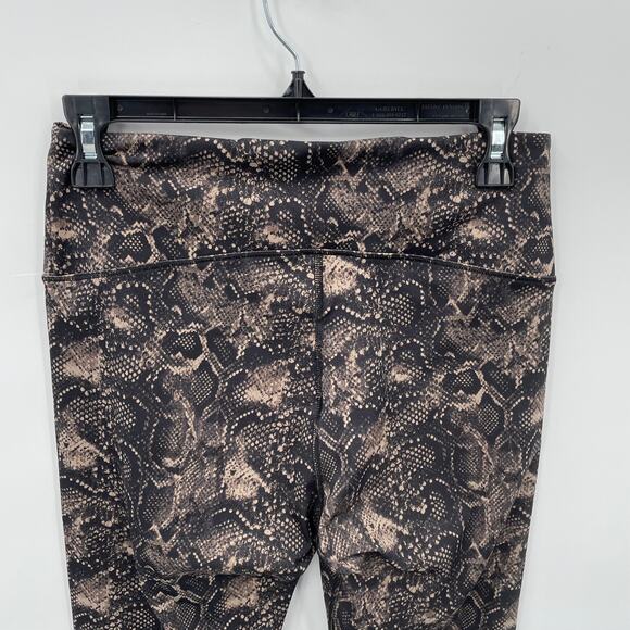 GOOD AMERICAN Performance Snakeskin Active Leggings // 3 (L) - Picture 6 of 7